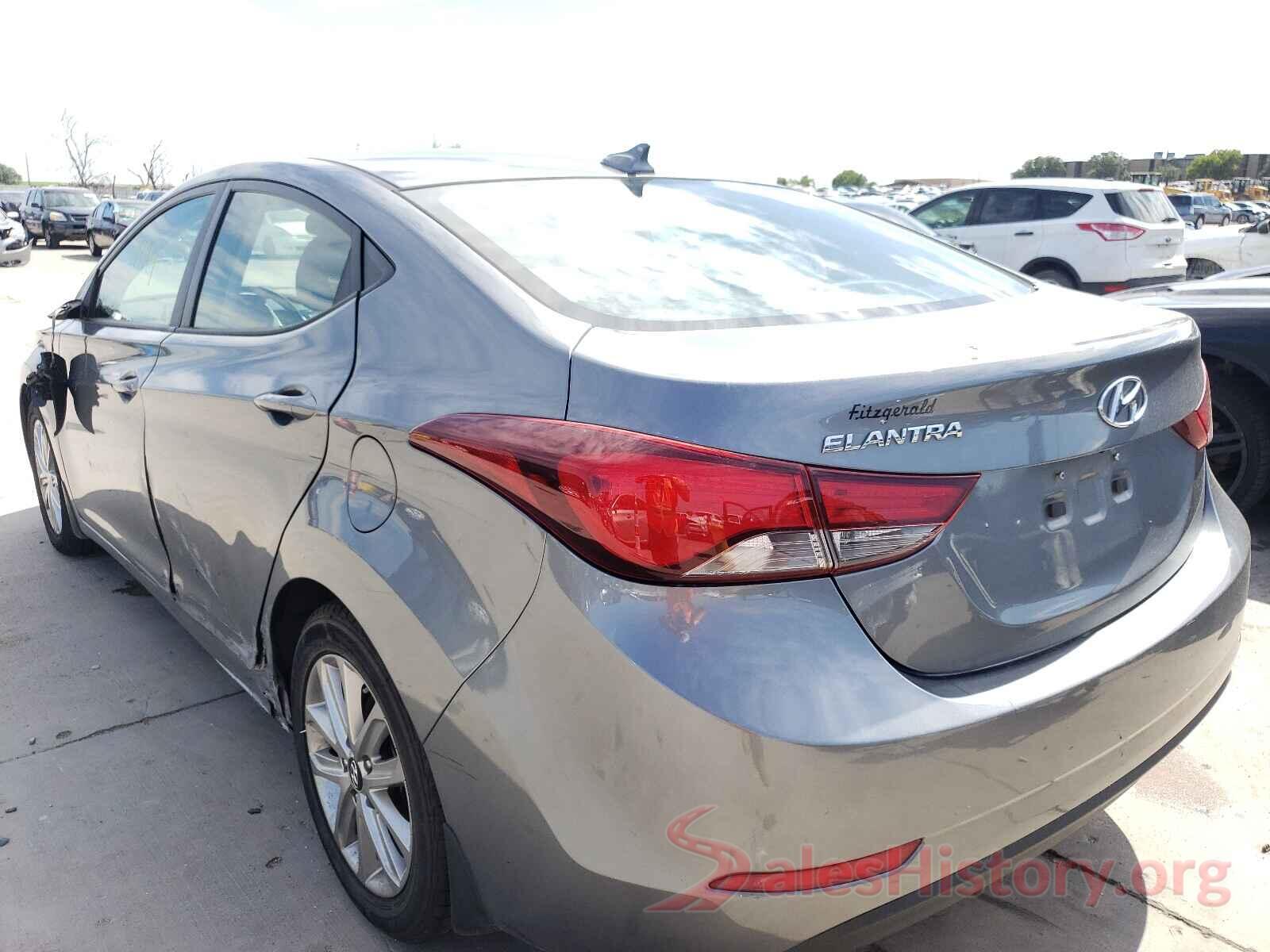 KMHDH4AE3GU598790 2016 HYUNDAI ELANTRA