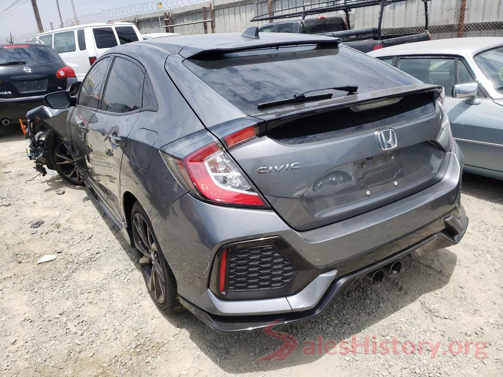 SHHFK7H95JU418586 2018 HONDA CIVIC