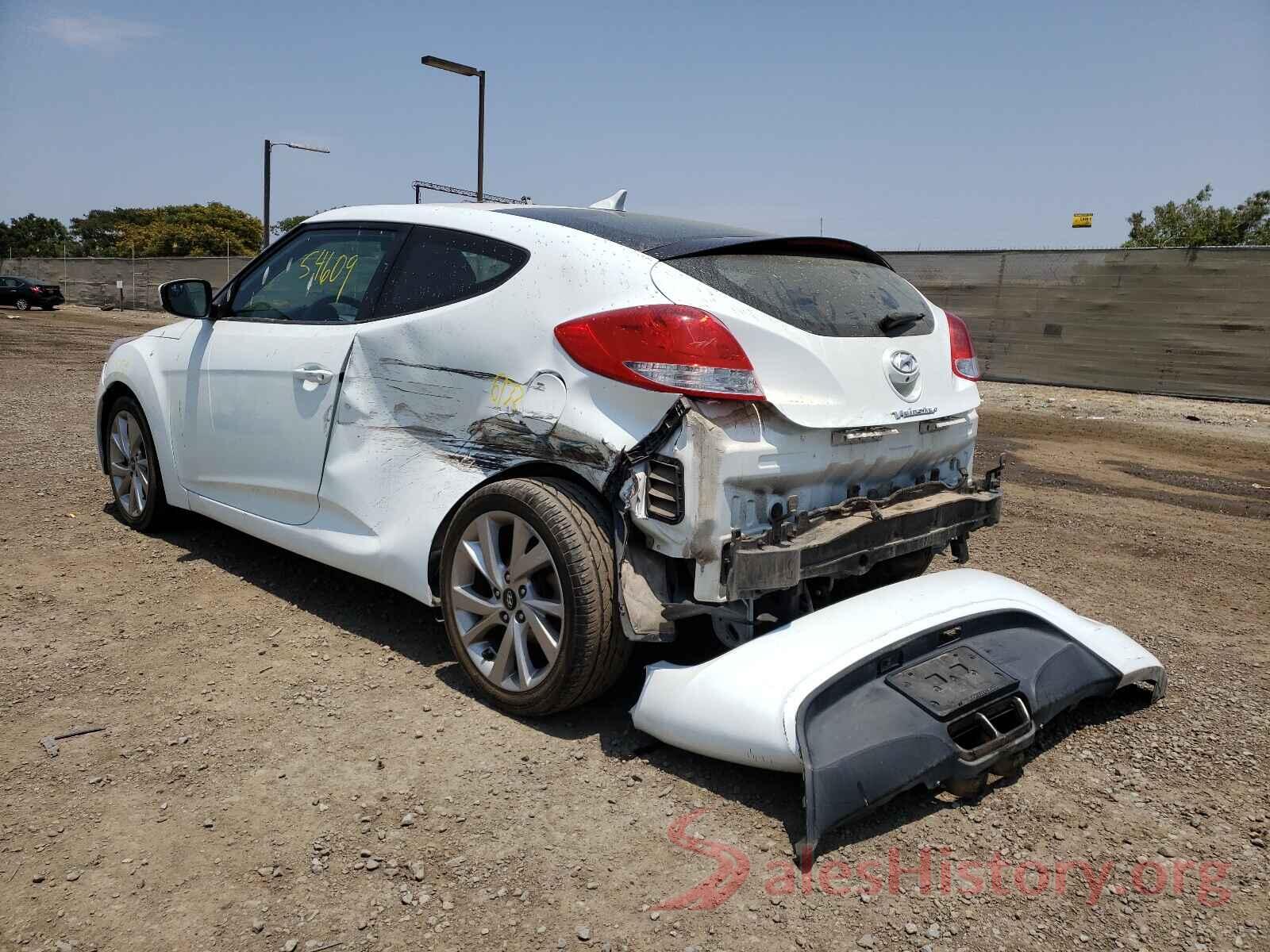 KMHTC6AD1GU259653 2016 HYUNDAI VELOSTER