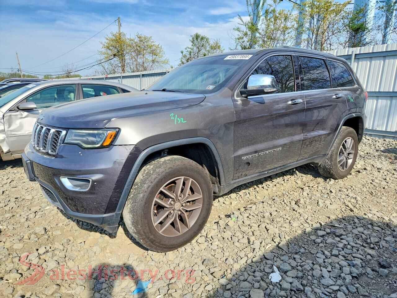 2018 JEEP CHEROKEE VIN 1C4RJFBGXJC162168, front 3/4 view
