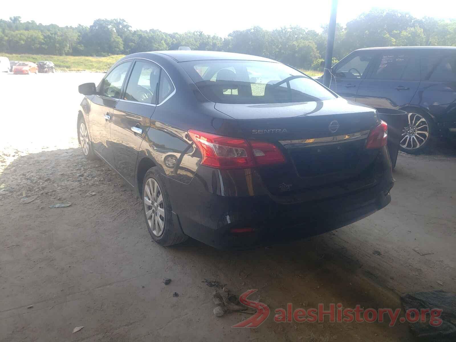 3N1AB7AP0HY312343 2017 NISSAN SENTRA