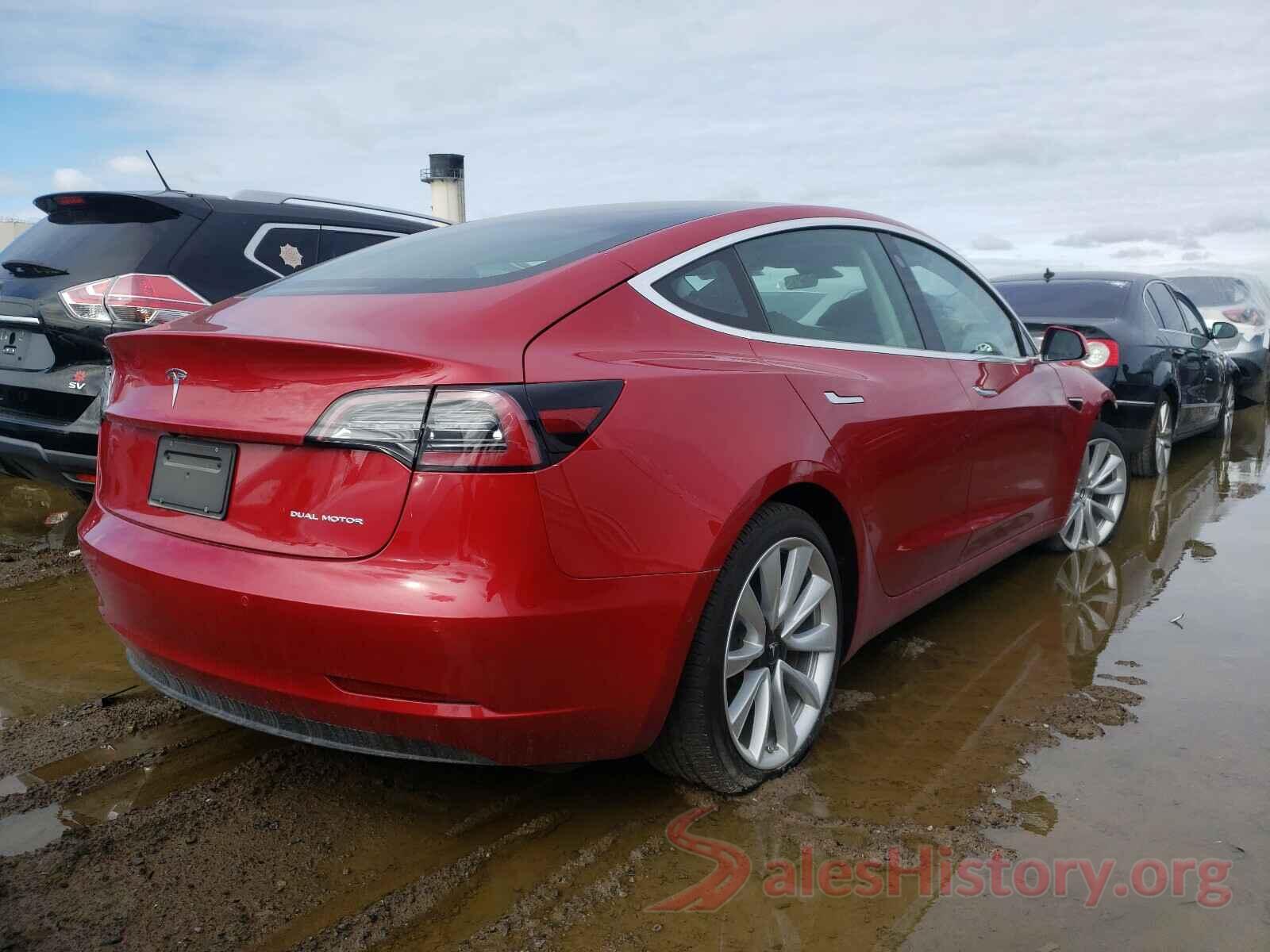 5YJ3E1EB4LF744558 2020 TESLA MODEL 3