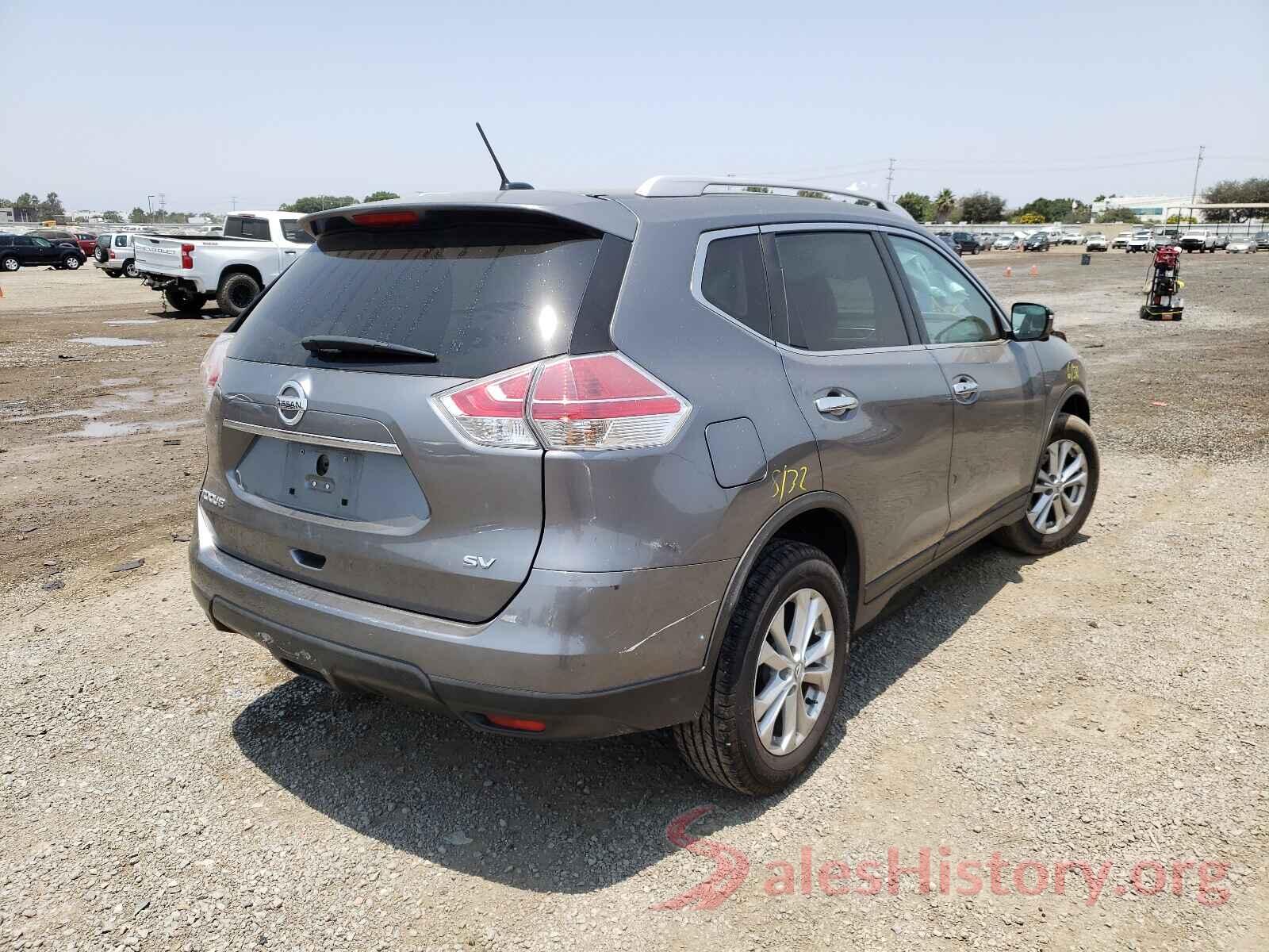 KNMAT2MTXGP671561 2016 NISSAN ROGUE