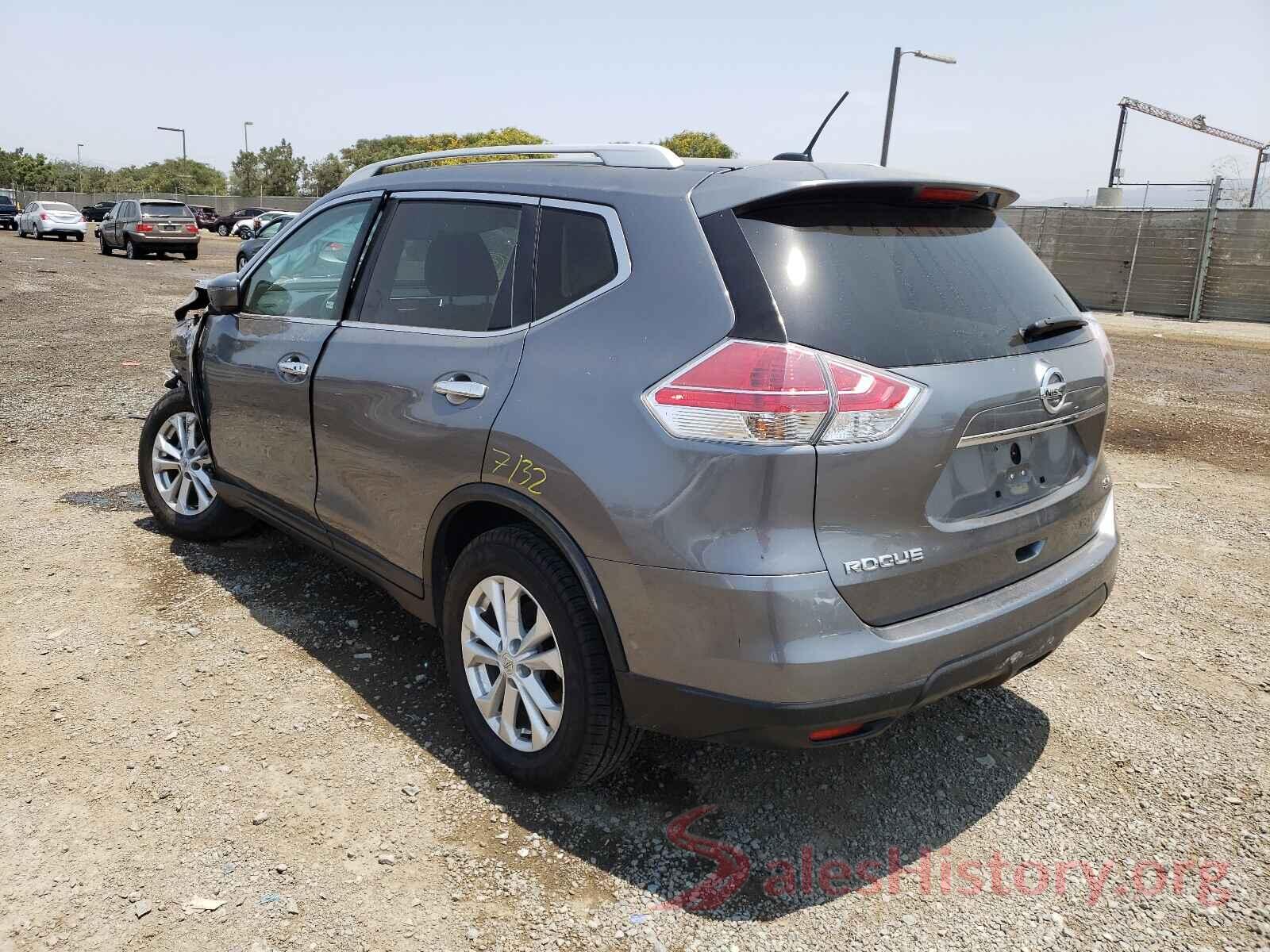 KNMAT2MTXGP671561 2016 NISSAN ROGUE