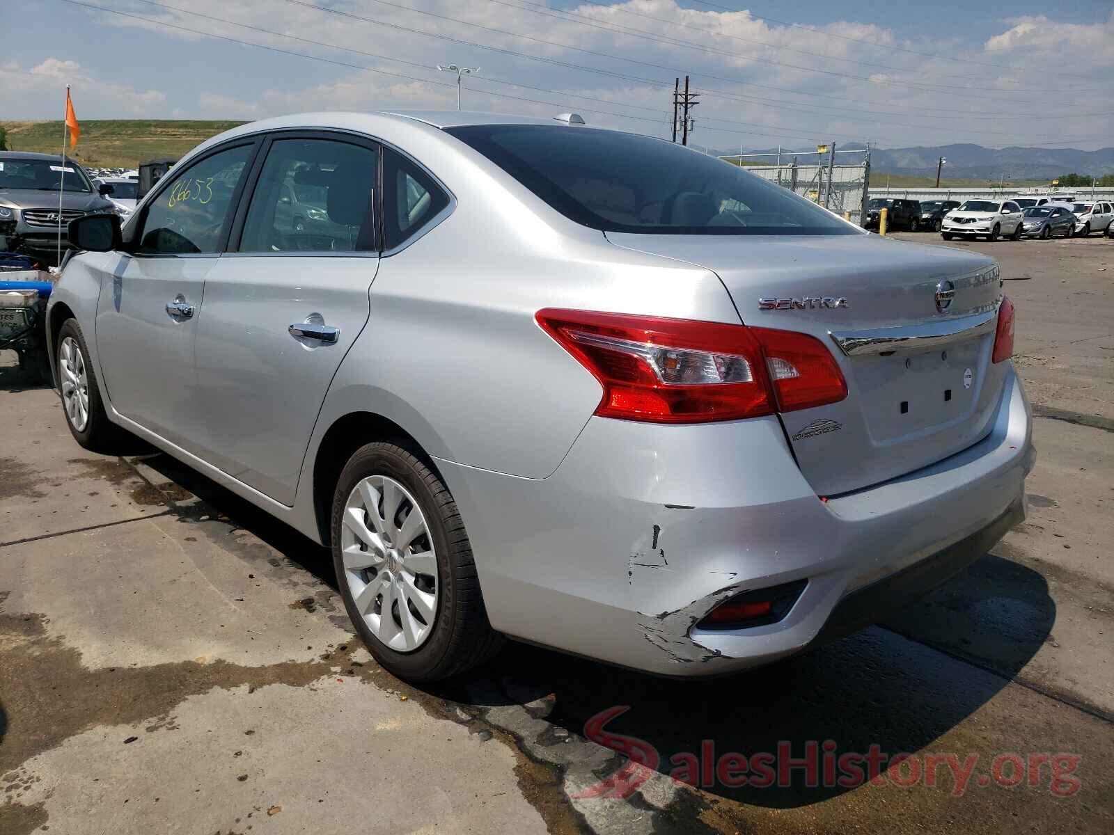 3N1AB7AP3HL694705 2017 NISSAN SENTRA