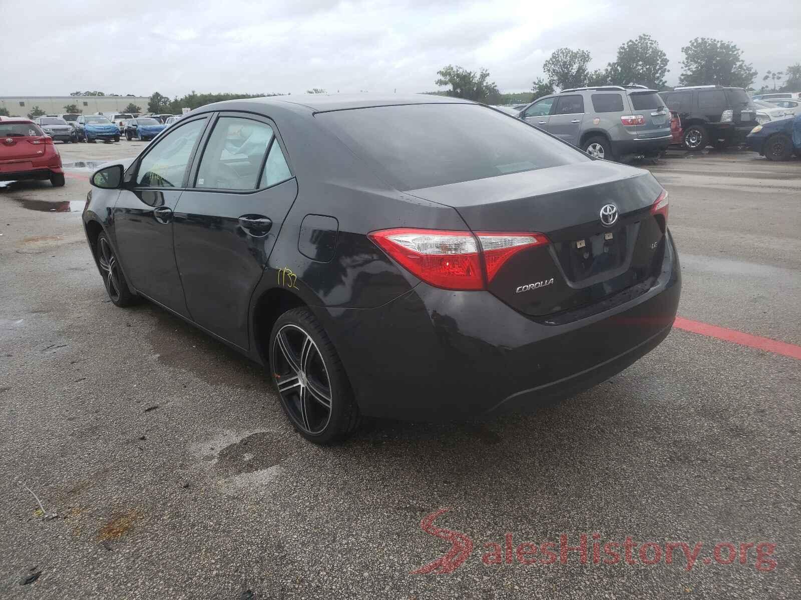 5YFBURHE3GP481394 2016 TOYOTA COROLLA