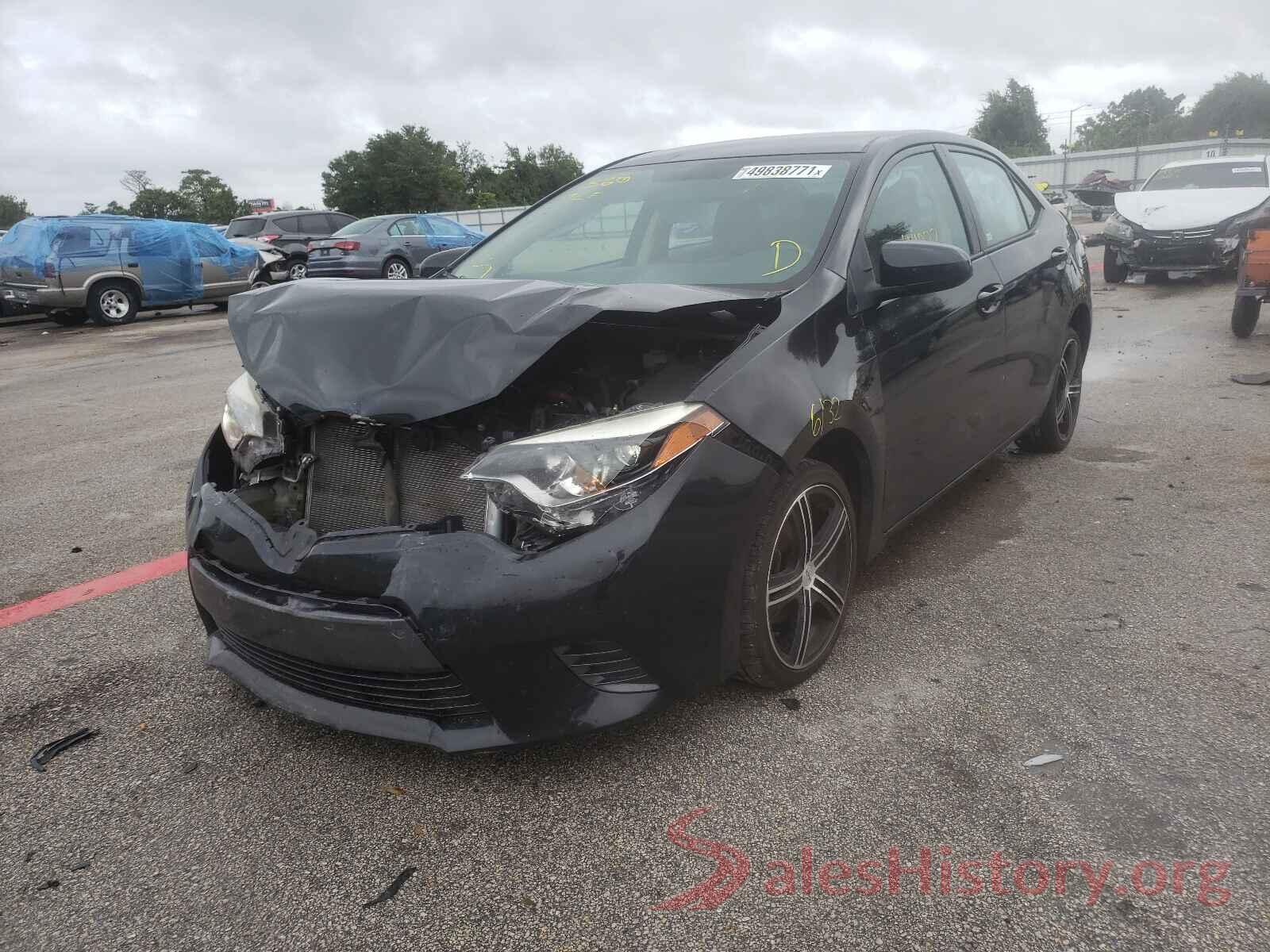 5YFBURHE3GP481394 2016 TOYOTA COROLLA