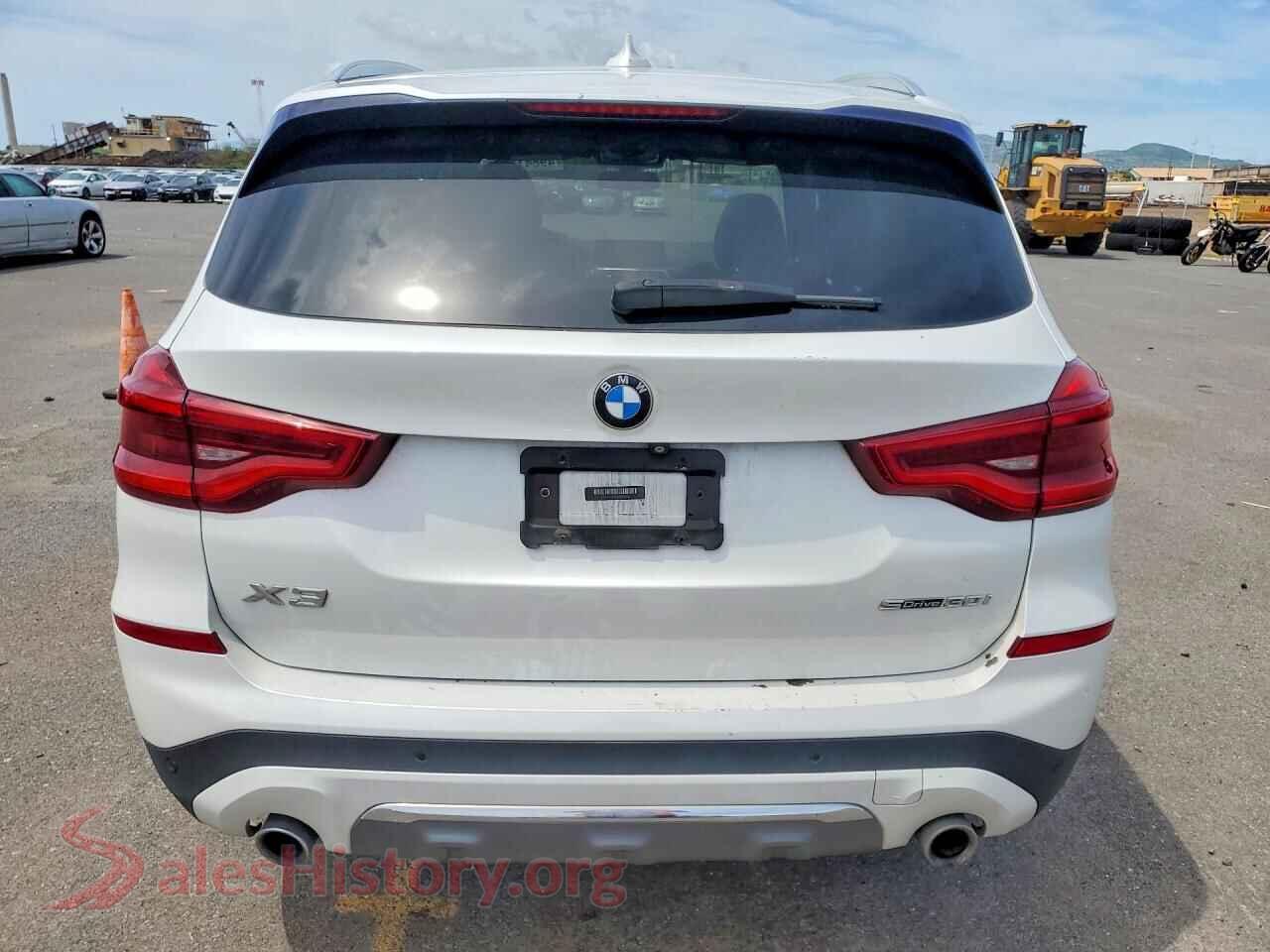 2019 BMW X3 VIN 5UXTR7C51KLR51438, left side view