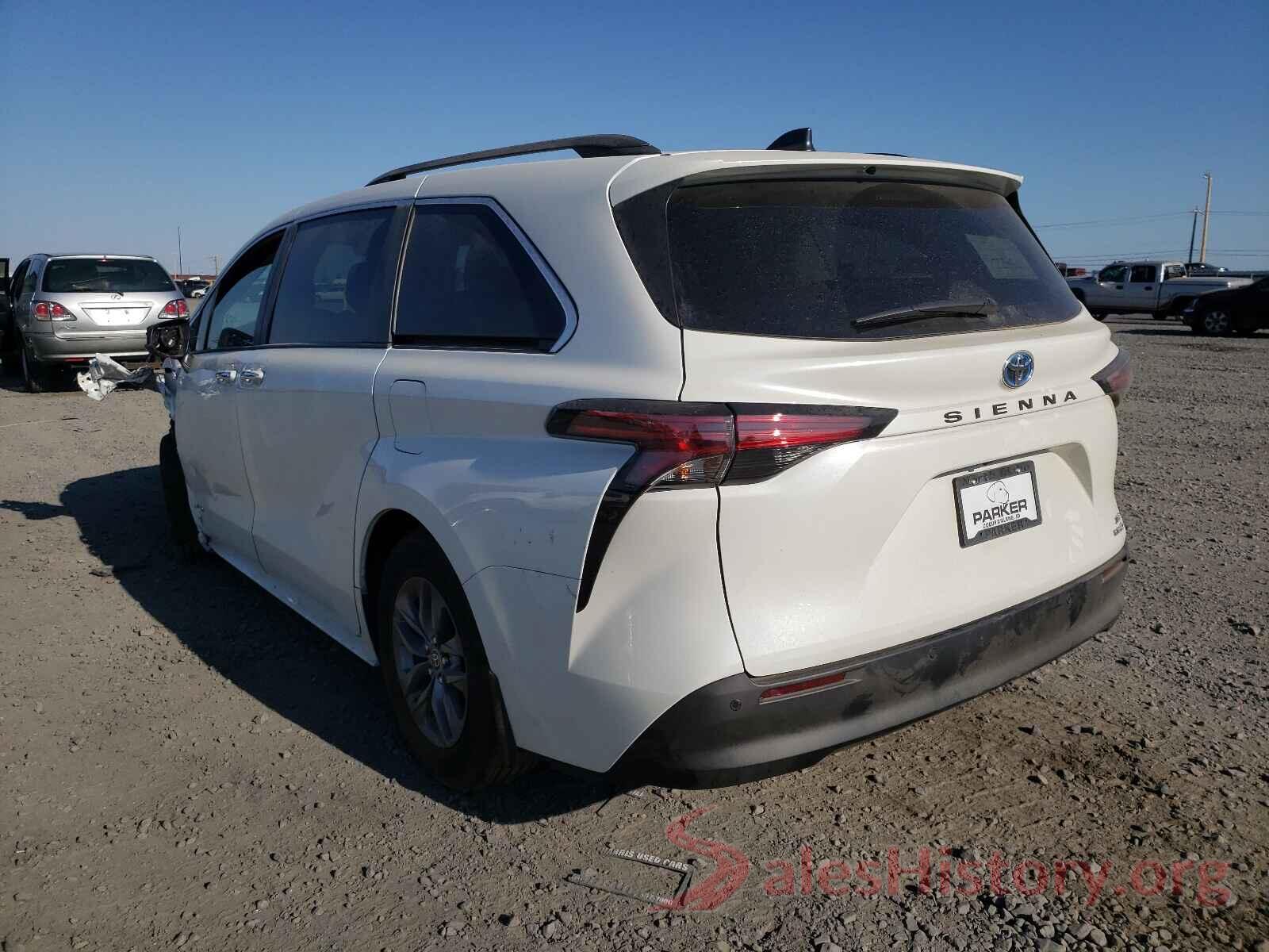 5TDYRKEC7MS049948 2021 TOYOTA SIENNA