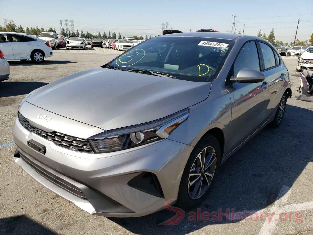 3KPF24AD9NE489798 2022 KIA FORTE