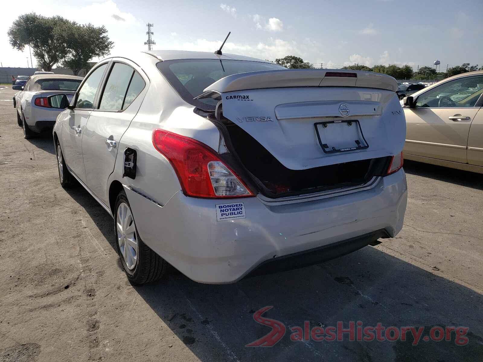 3N1CN7AP9HK433438 2017 NISSAN VERSA