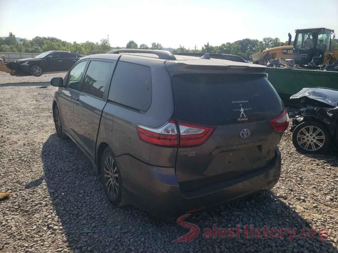 5TDYZ3DC7KS016081 2019 TOYOTA SIENNA