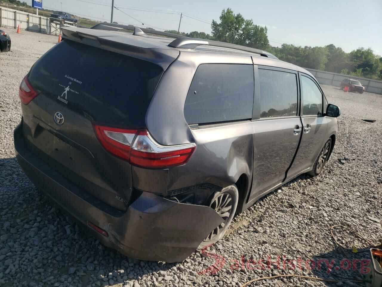 5TDYZ3DC7KS016081 2019 TOYOTA SIENNA