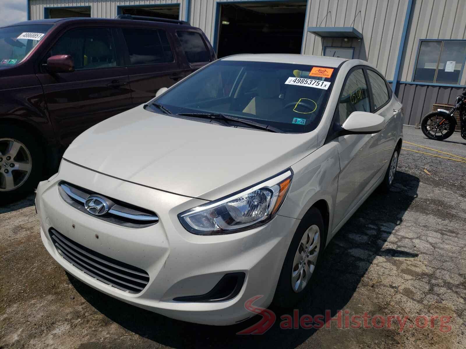 KMHCT4AE5GU021897 2016 HYUNDAI ACCENT