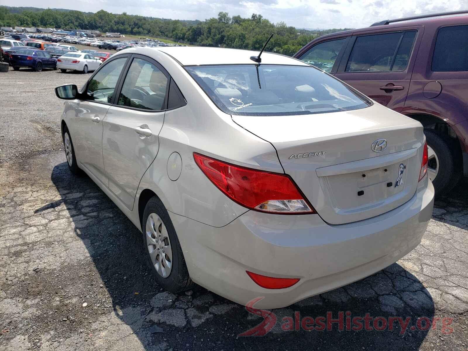 KMHCT4AE5GU021897 2016 HYUNDAI ACCENT