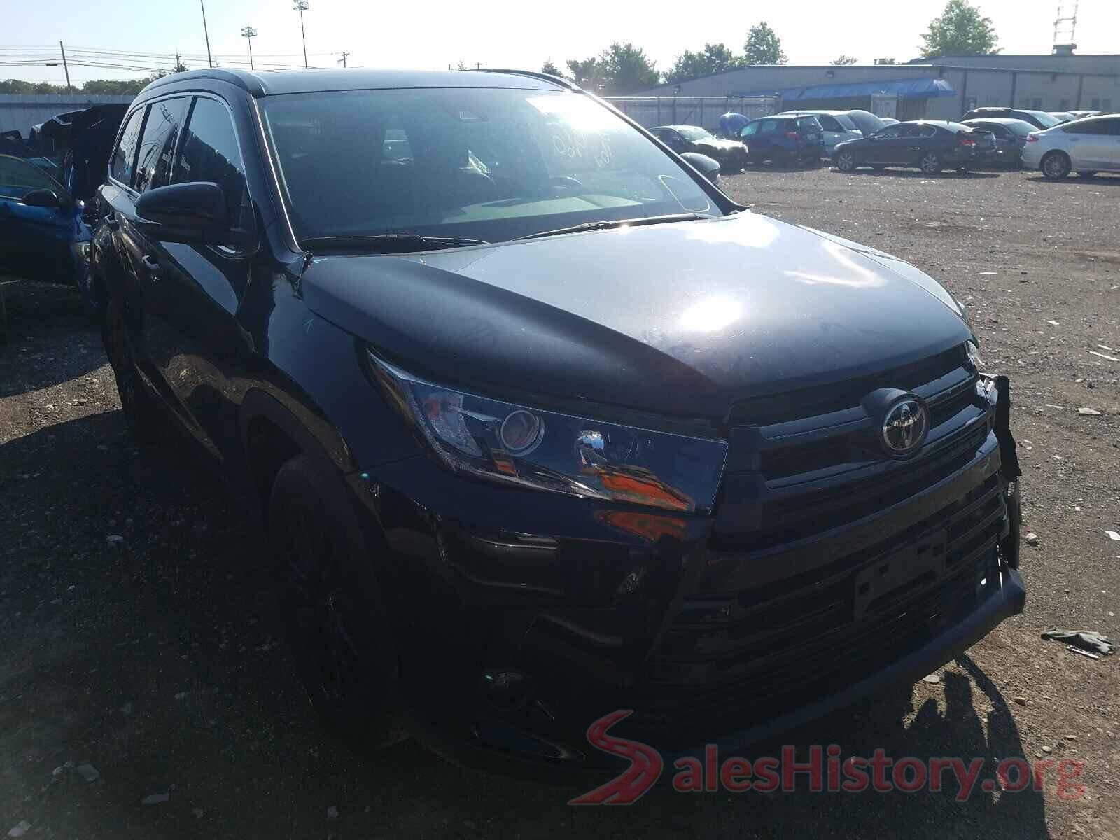 5TDJZRFH8KS935133 2019 TOYOTA HIGHLANDER