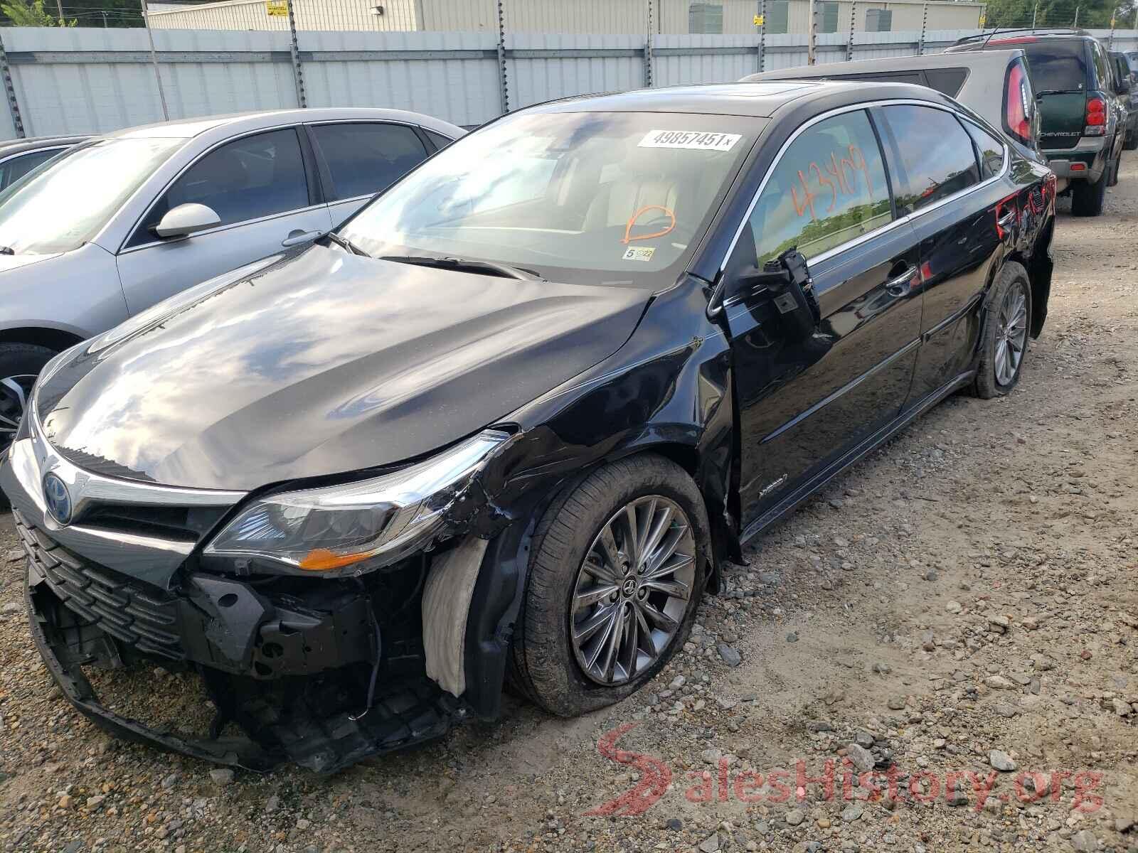 4T1BD1EB8GU051242 2016 TOYOTA AVALON