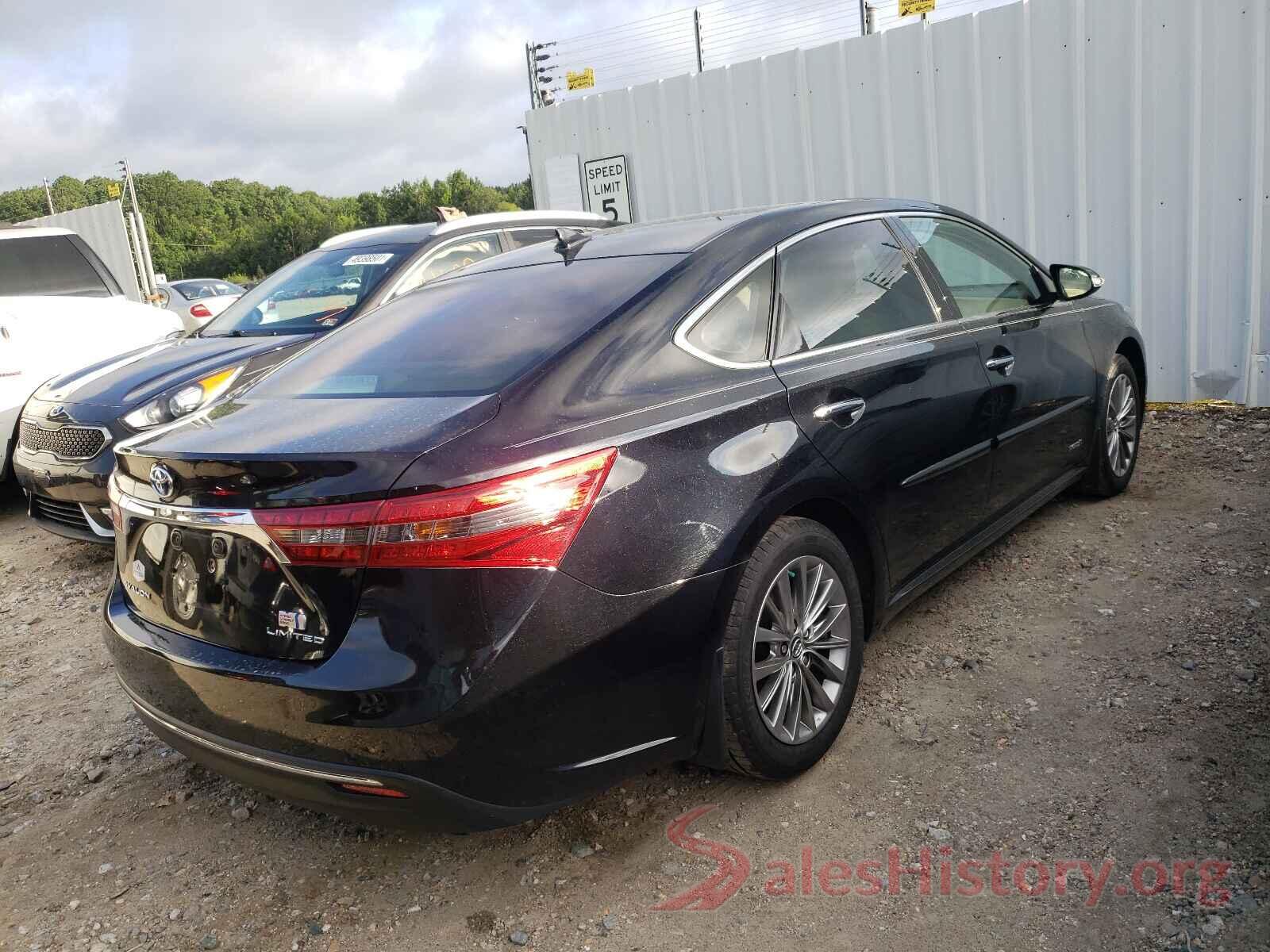 4T1BD1EB8GU051242 2016 TOYOTA AVALON