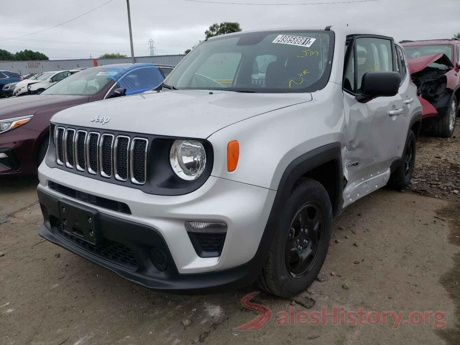 ZACNJAAB8LPL14452 2020 JEEP RENEGADE