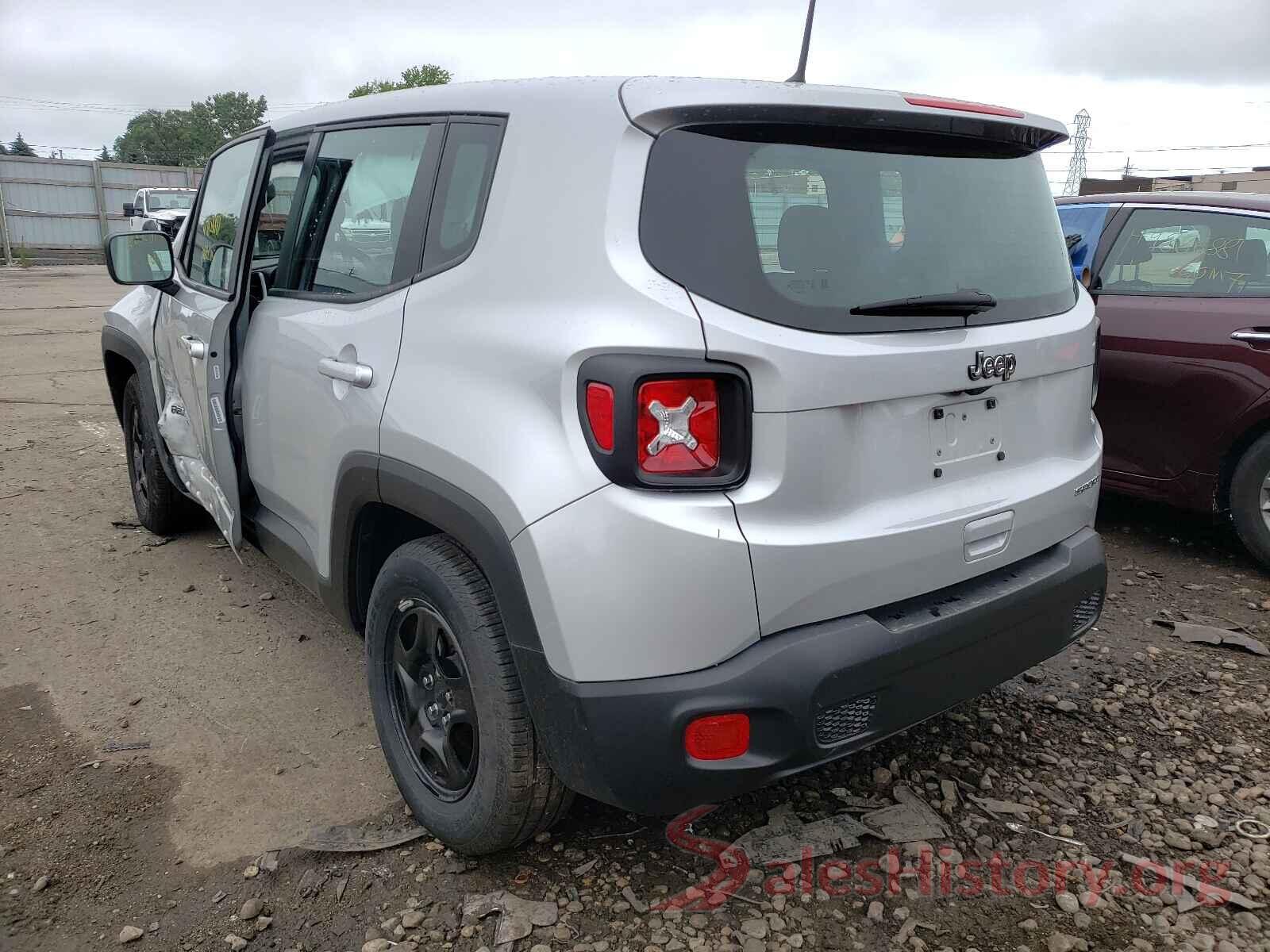 ZACNJAAB8LPL14452 2020 JEEP RENEGADE