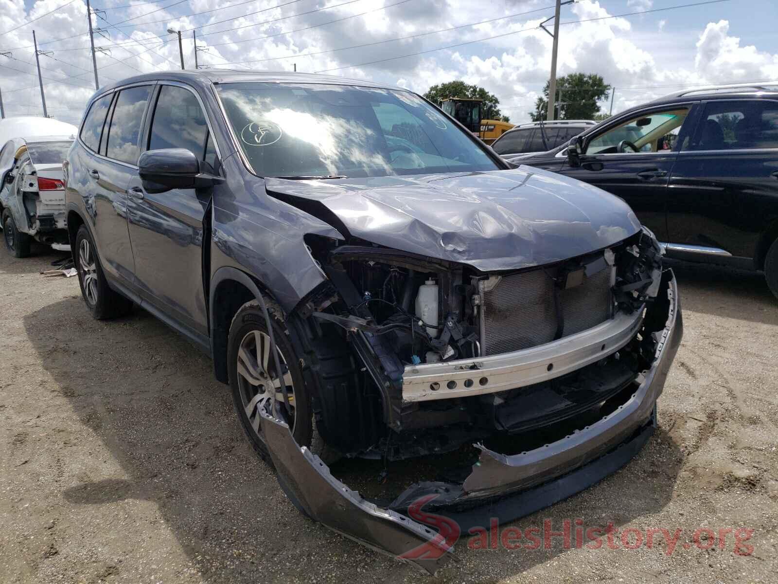 5FNYF6H66GB102444 2016 HONDA PILOT