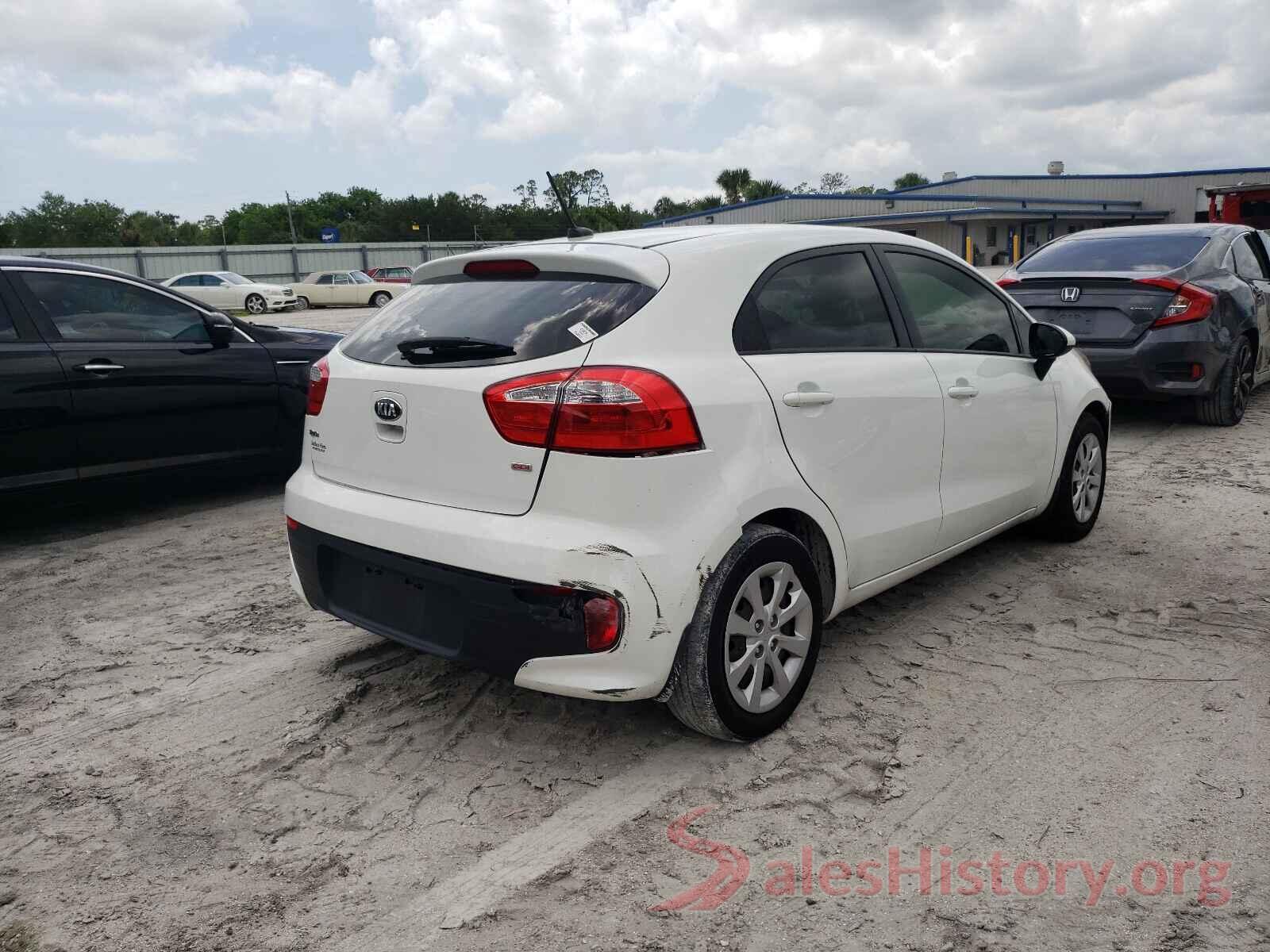 KNADM5A3XG6651670 2016 KIA RIO