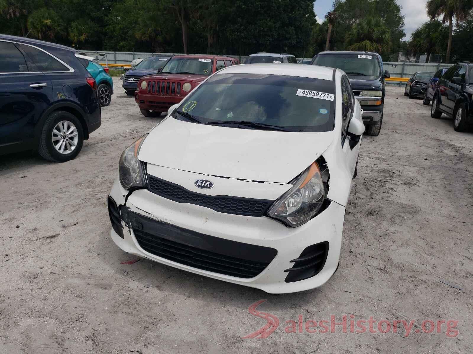 KNADM5A3XG6651670 2016 KIA RIO