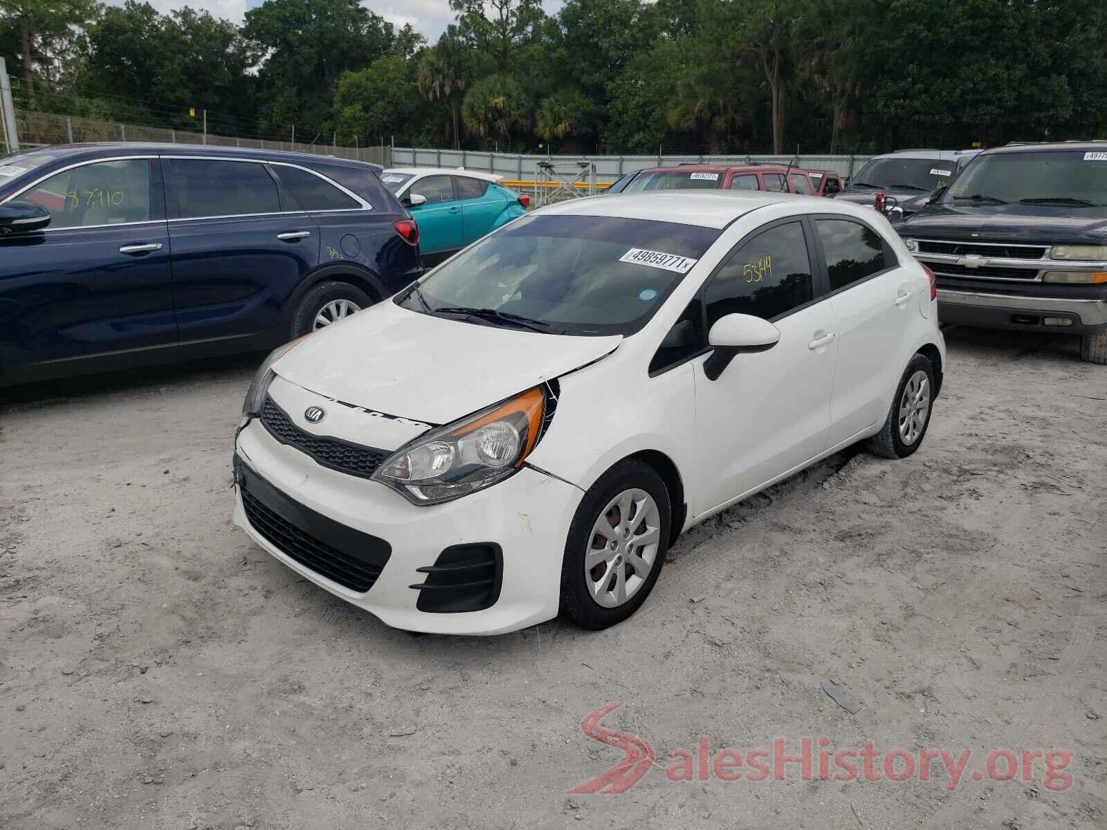 KNADM5A3XG6651670 2016 KIA RIO