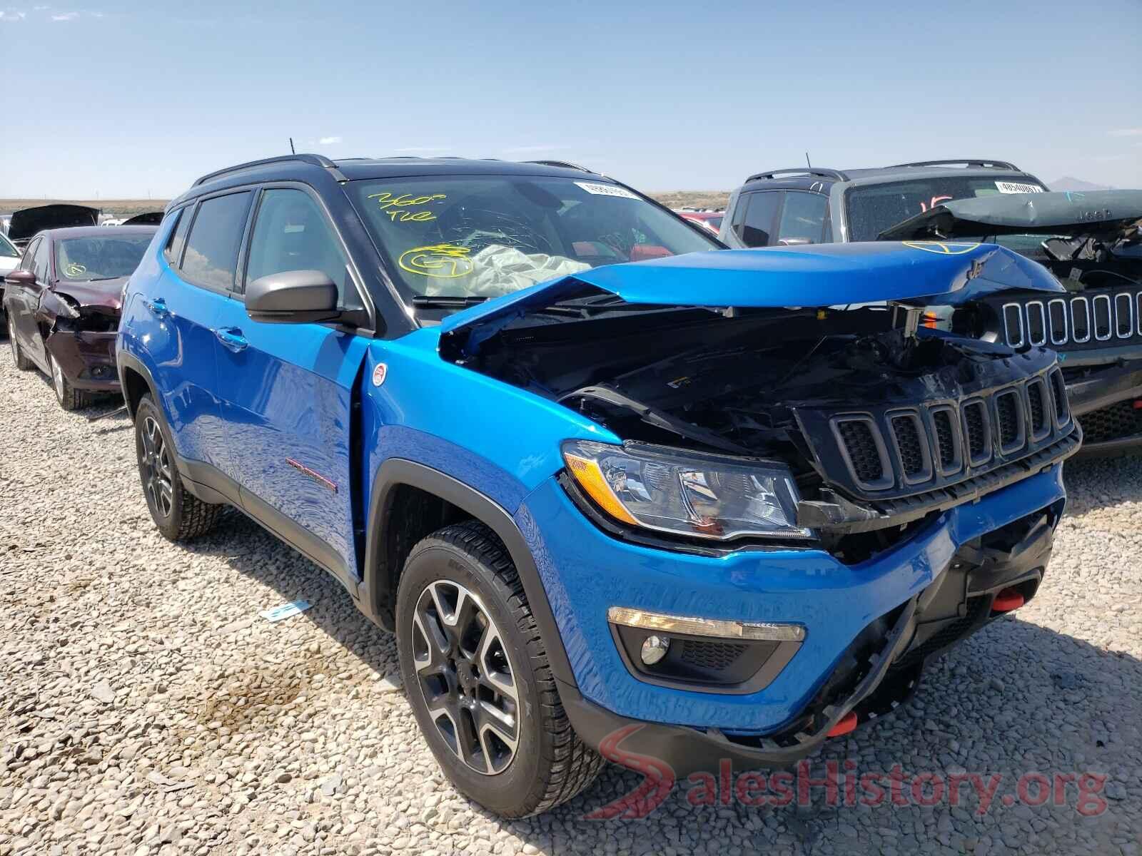 3C4NJDDB6LT118602 2020 JEEP COMPASS