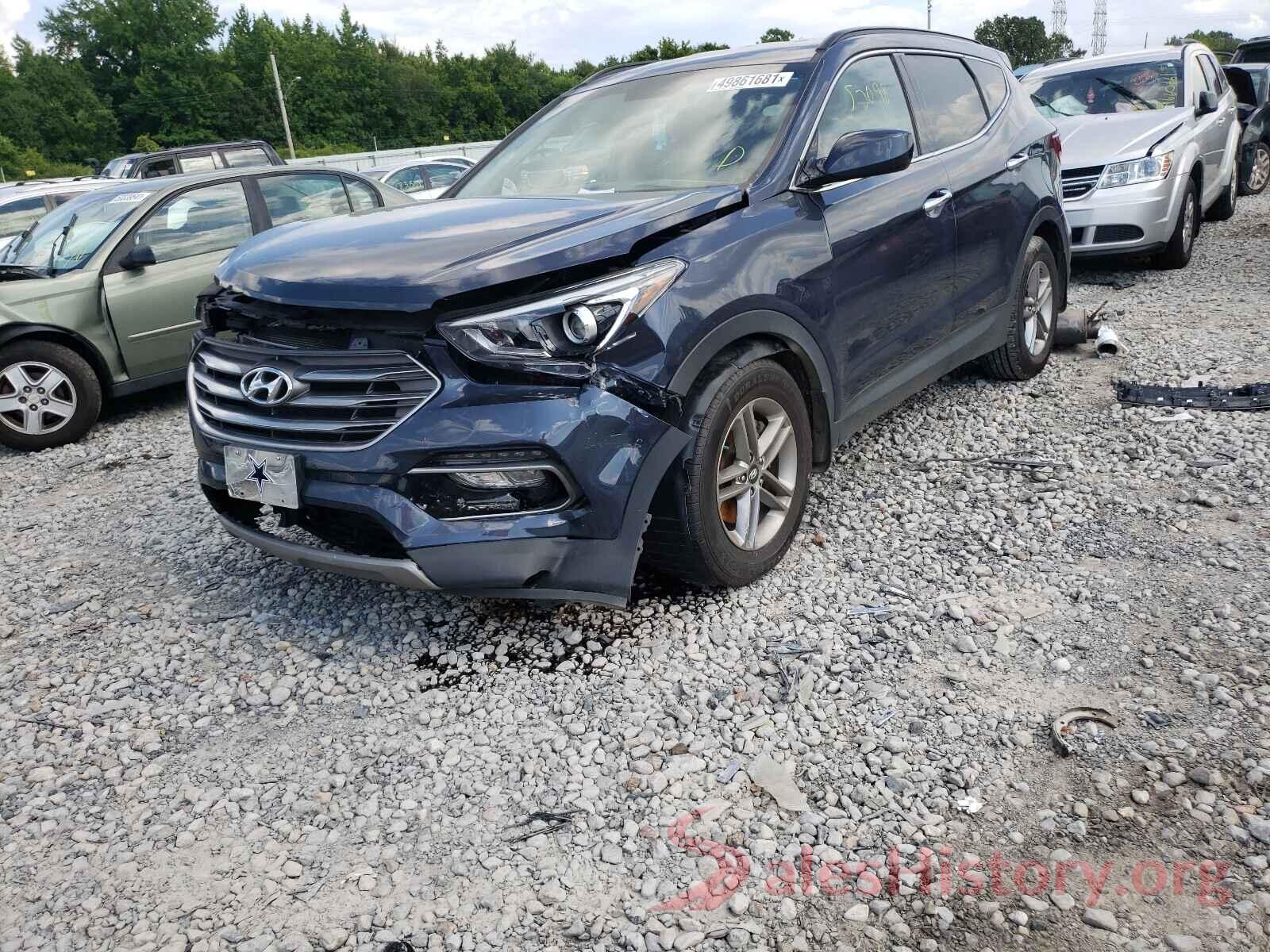 5NMZU3LB6HH041075 2017 HYUNDAI SANTA FE