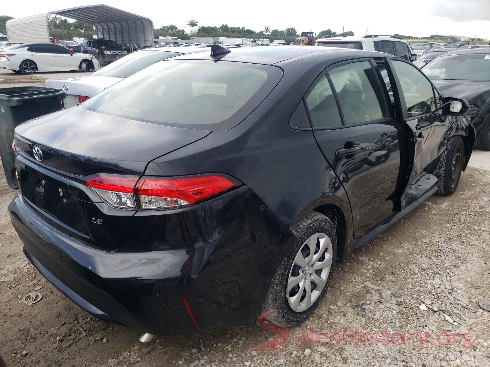 JTDEPMAE4MJ161406 2021 TOYOTA COROLLA