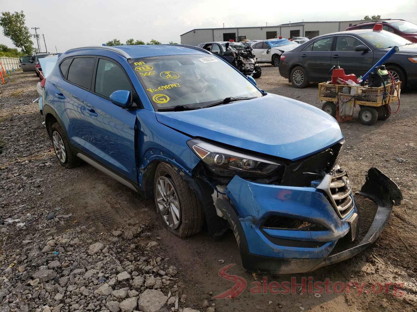 KM8J33A49JU698743 2018 HYUNDAI TUCSON