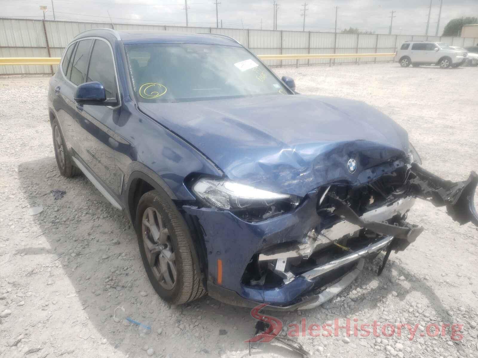 5UXTY3C02M9E06867 2021 BMW X3