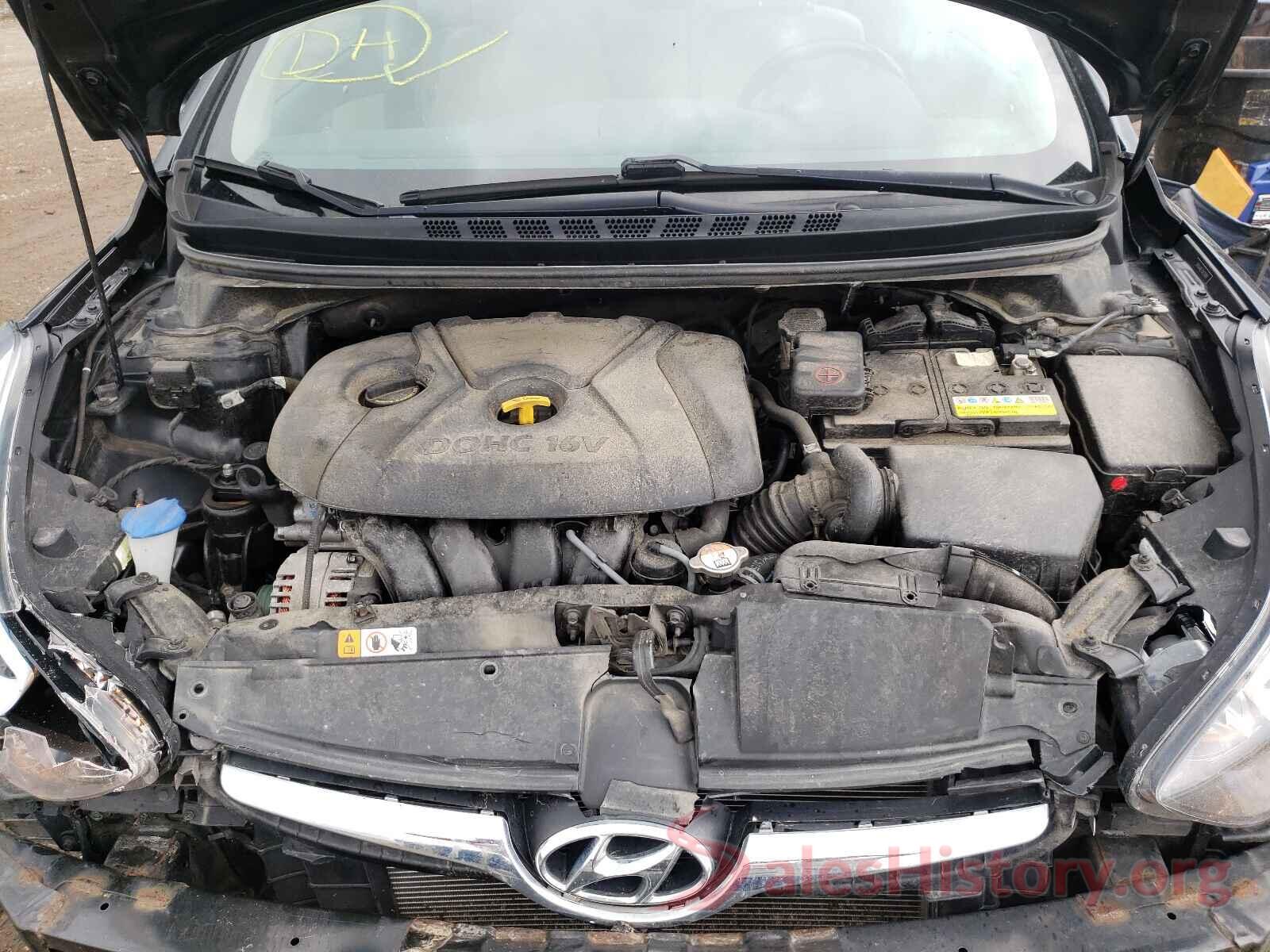 5NPDH4AE7GH731095 2016 HYUNDAI ELANTRA