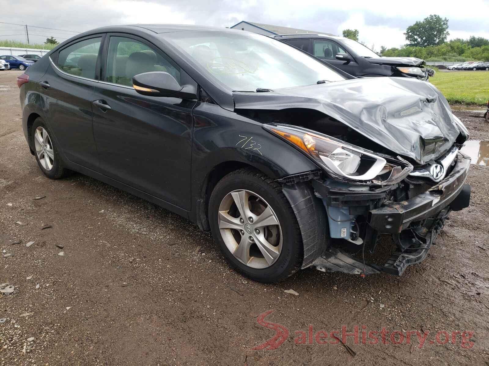 5NPDH4AE7GH731095 2016 HYUNDAI ELANTRA