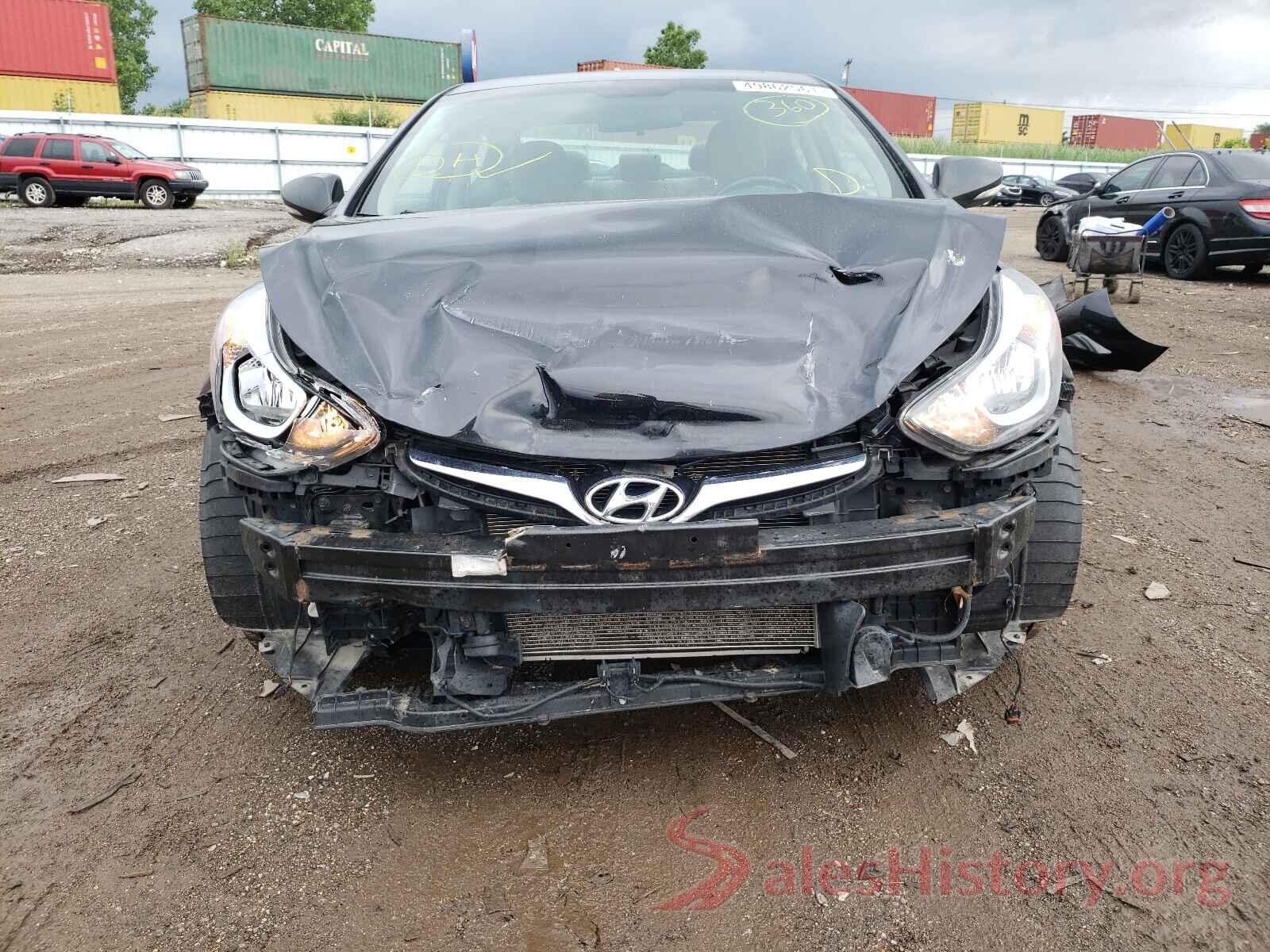 5NPDH4AE7GH731095 2016 HYUNDAI ELANTRA