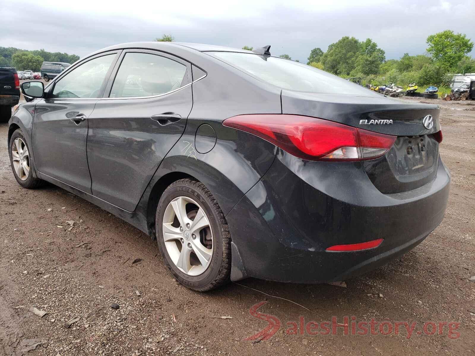 5NPDH4AE7GH731095 2016 HYUNDAI ELANTRA