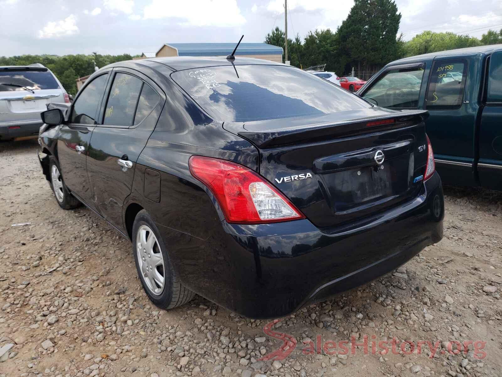 3N1CN7AP8GL833435 2016 NISSAN VERSA