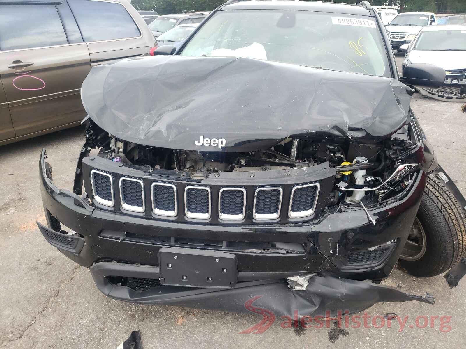 3C4NJCAB0JT250850 2018 JEEP COMPASS