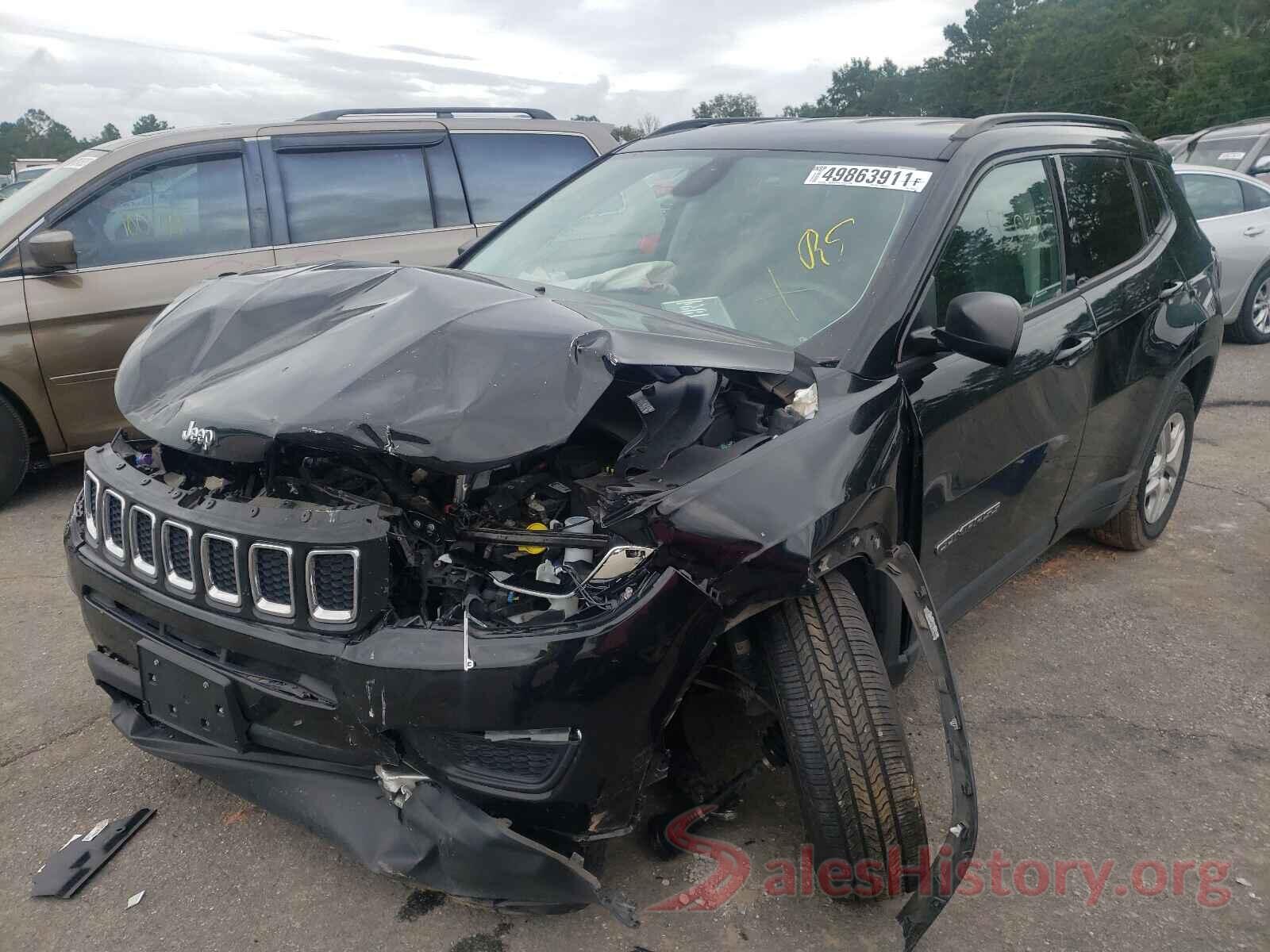 3C4NJCAB0JT250850 2018 JEEP COMPASS