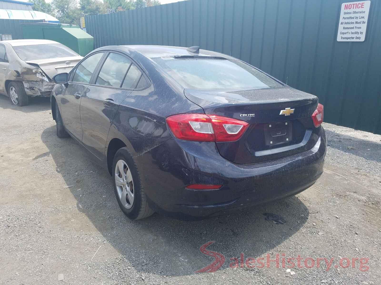 1G1BC5SM2G7298543 2016 CHEVROLET CRUZE