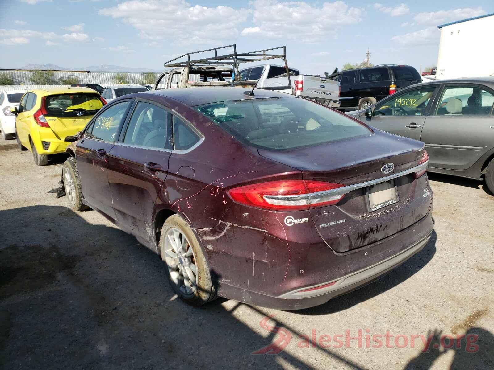 3FA6P0HD3HR206038 2017 FORD FUSION