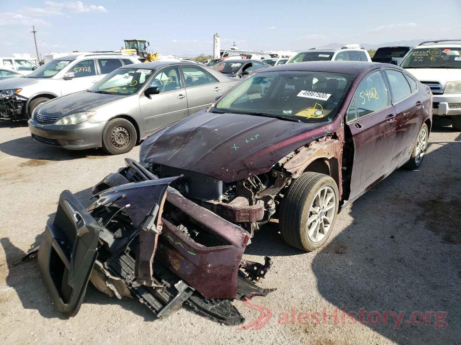 3FA6P0HD3HR206038 2017 FORD FUSION