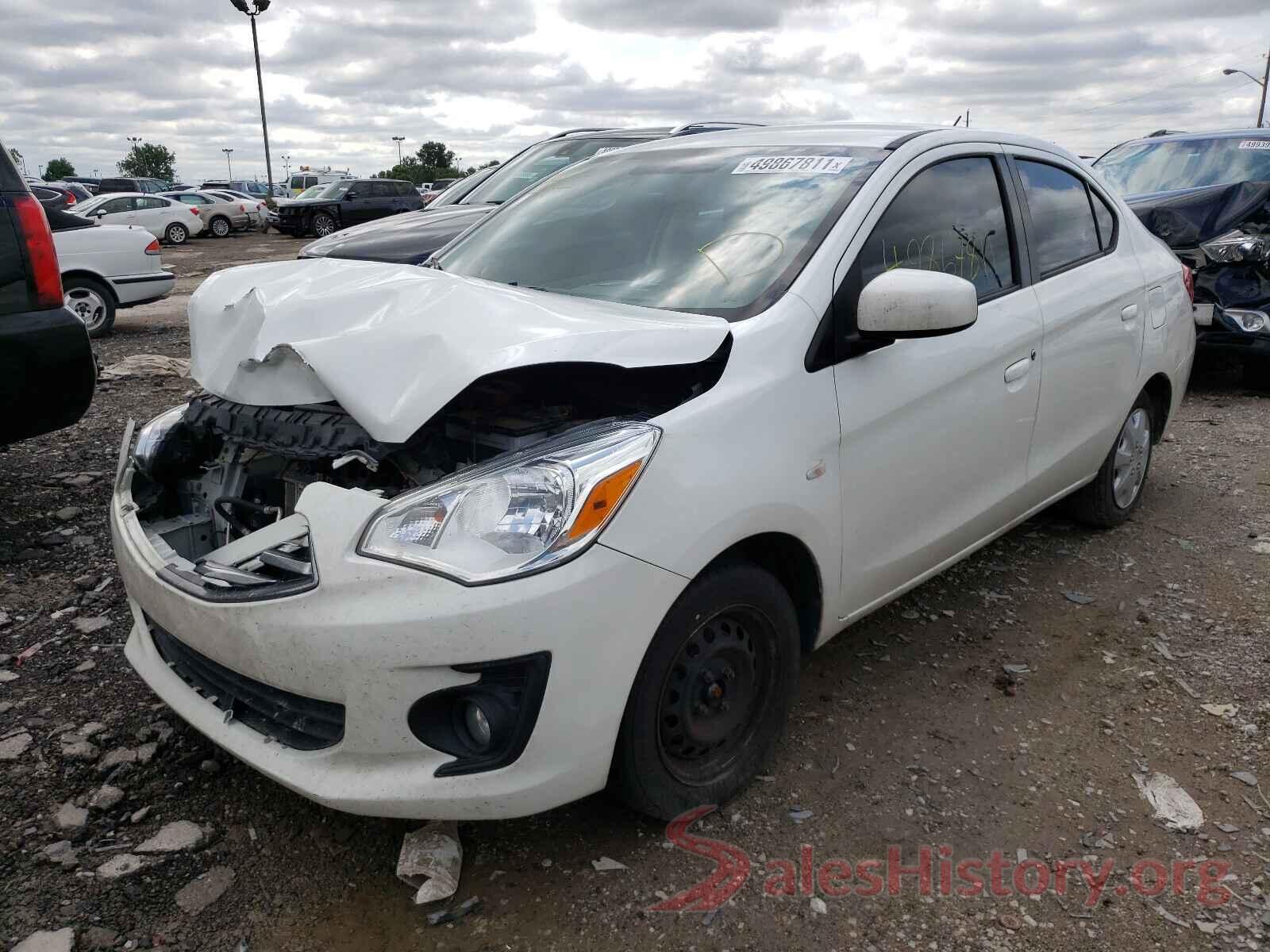 ML32F3FJ4HHF18186 2017 MITSUBISHI MIRAGE