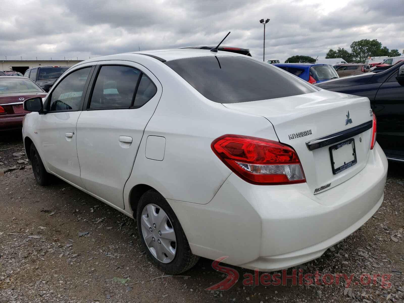 ML32F3FJ4HHF18186 2017 MITSUBISHI MIRAGE