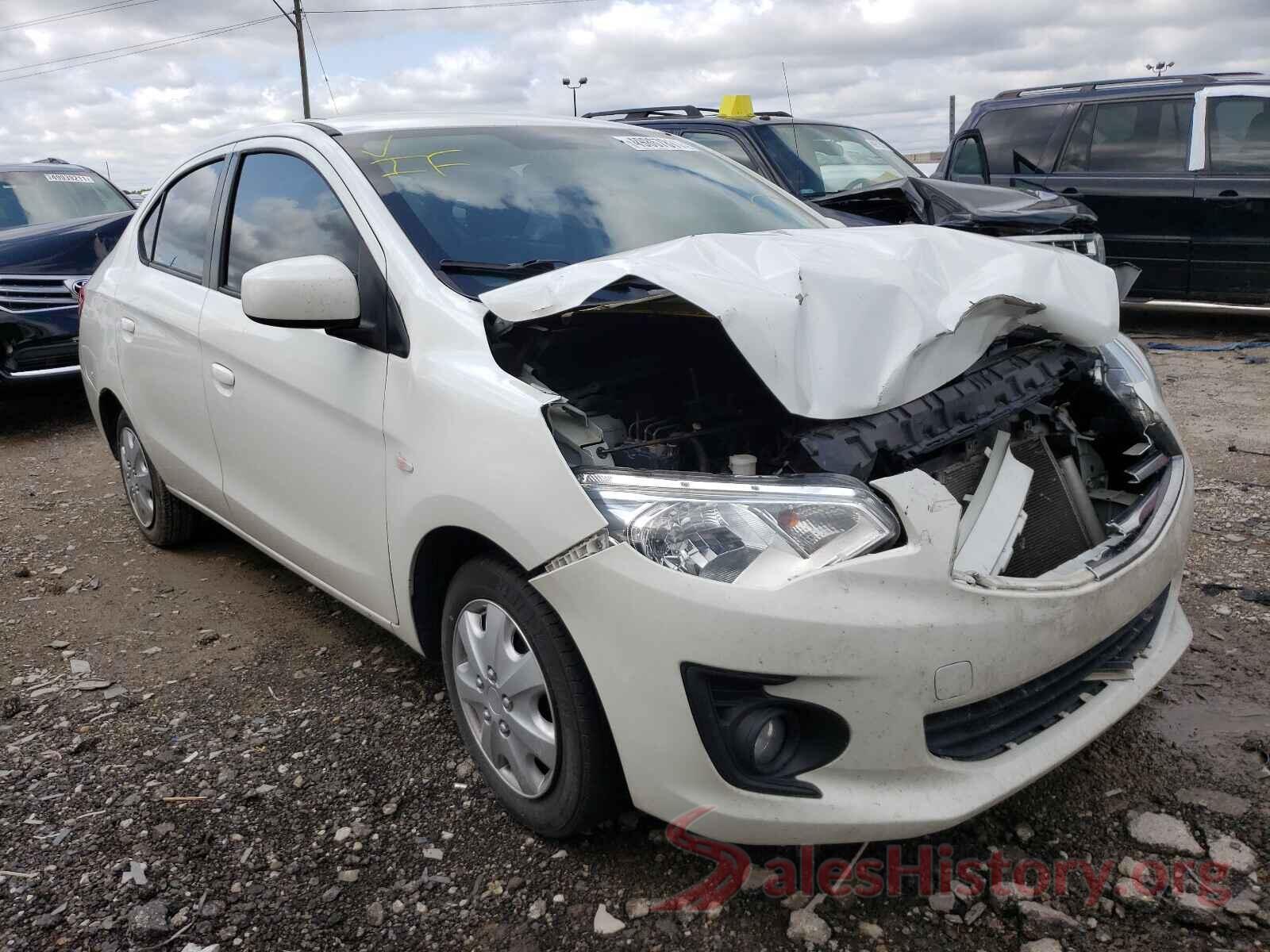 ML32F3FJ4HHF18186 2017 MITSUBISHI MIRAGE