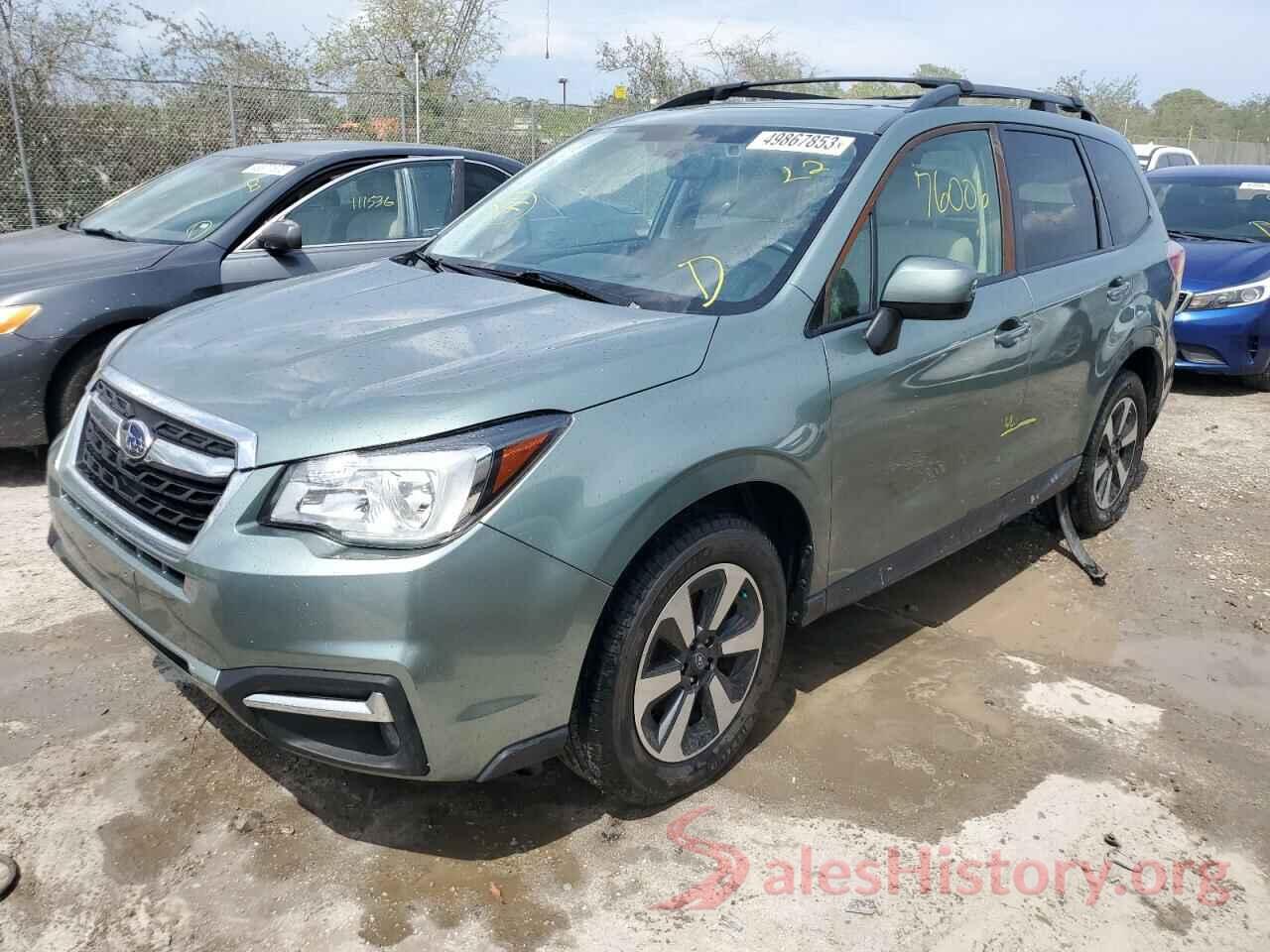 JF2SJAGC3JH509922 2018 SUBARU FORESTER