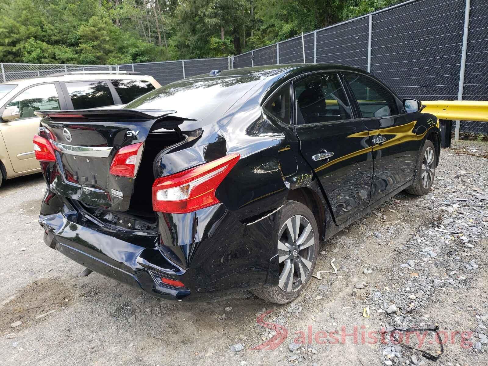 3N1AB7AP7KY244274 2019 NISSAN SENTRA