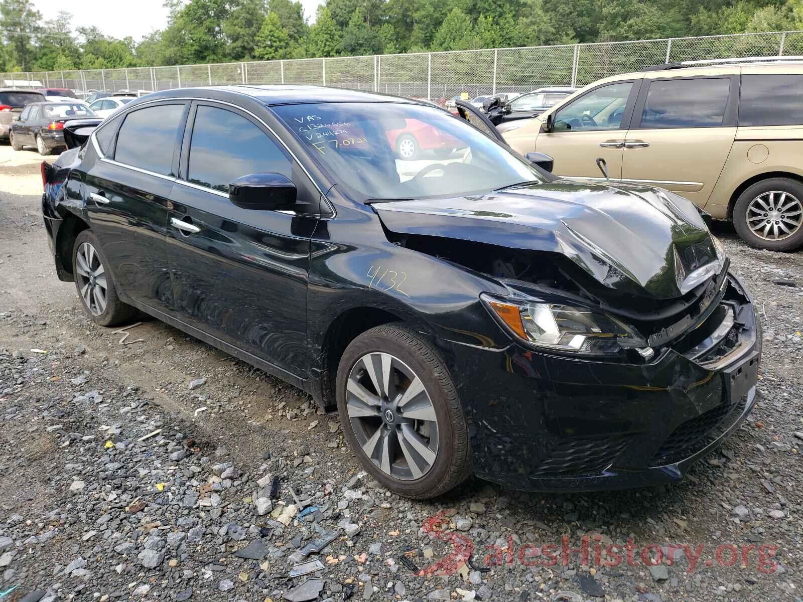 3N1AB7AP7KY244274 2019 NISSAN SENTRA