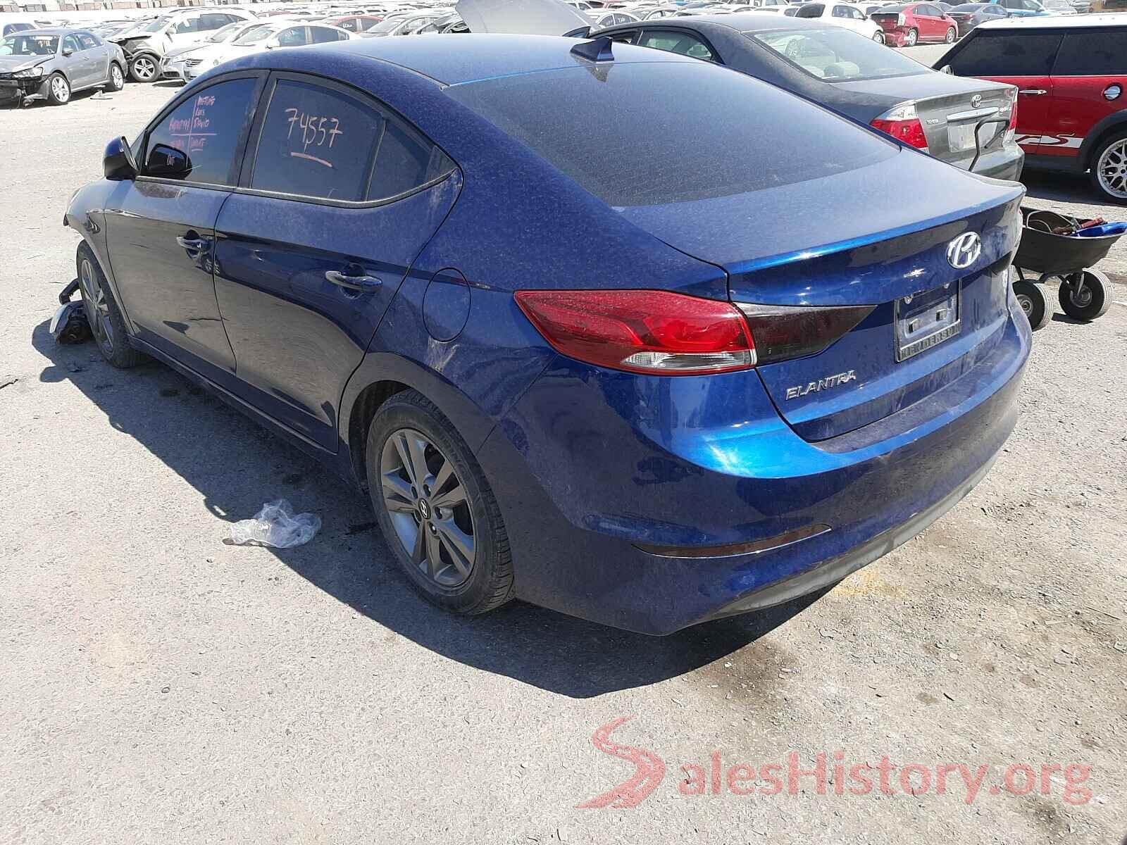 5NPD84LF6HH034377 2017 HYUNDAI ELANTRA